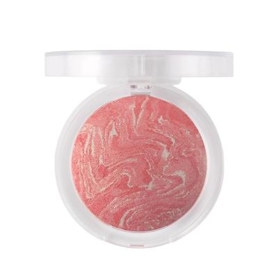 China Private Label Shinning Long Lasting Face Highlighter Bar Blush Long Lasting Cheek Pressed Powder Blush for sale