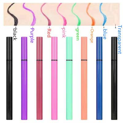 China 2022 Long Lasting Best Selling Eyeliner Glue Pen Cosmetics Oem Colorful Adhesive Black Waterproof Eyeliner Pencil for sale