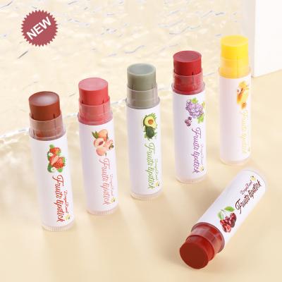 China 2022 Colors Waterproof Changing Lipstick Moisturizing Fruit Lipstick High Dye Lipstick Private Label for sale