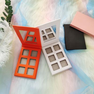 China Multifunctional Hot Sale Vegan Eyeshadow Palette Dye Makeup High Glitter Waterproof Dye Eyeshadow Customize Empty Eyeshadow Palletes Outdoor for sale