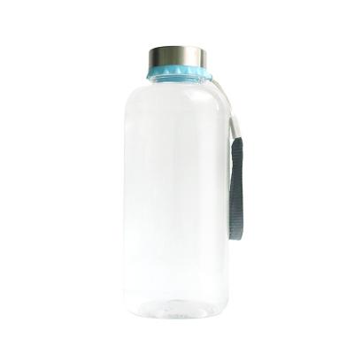 China 670ml PCTG water plastic bottle round portable water bottle unbreakable for sale