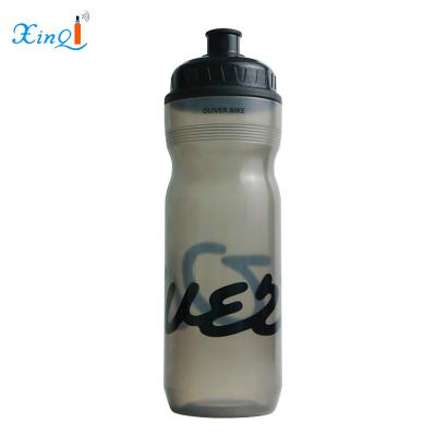 China 700ML big capacity Portable Water Bottle Plastic Cup Leak-proof Candy Color Bottle Travel Yoga Sports Kettle for sale