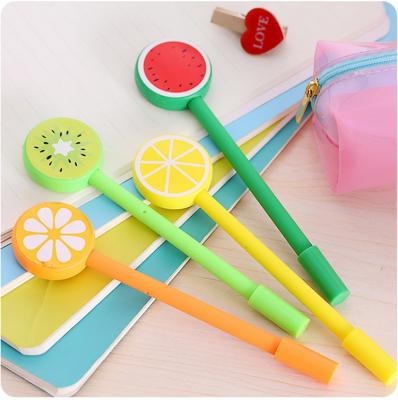 China office & School Pen High Quality Creative Cartoon Kids Birthday Gift Gel Plastic Pen School Pen Kids Fancy Pen for sale