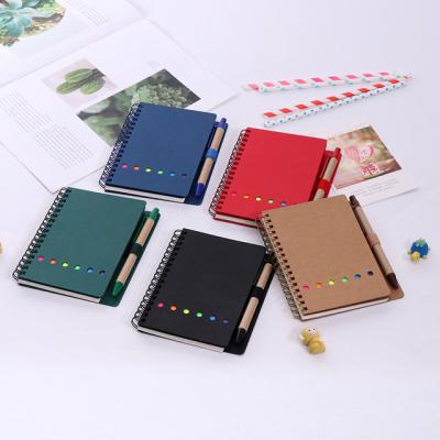 China New Creative Multifunctional Agriculture Notepad Stationery Diary Sticky Notebook With Pen Spiral Notebook Office School Supplies Wrapping Paper for sale