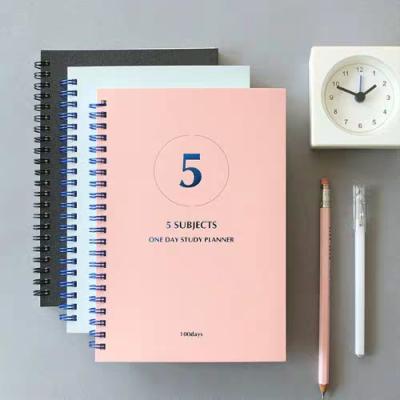 China Wholesale Custom Agriculture A5 Spiral Notebook Cover Paper Logo Notebook Journals Office Student Gift For Stationary Notebook Spiral for sale