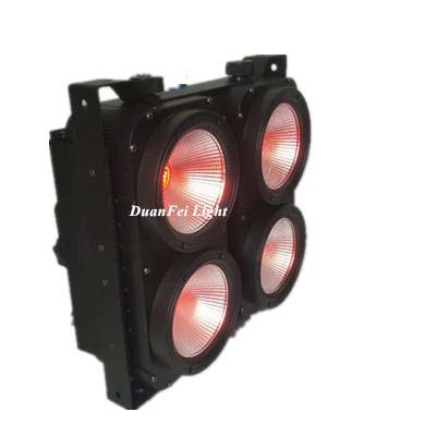 China LED Stage Strobe Light COB 4x100W led stage par light rgbw 4 eyes cob blinder blinder led stage light for sale