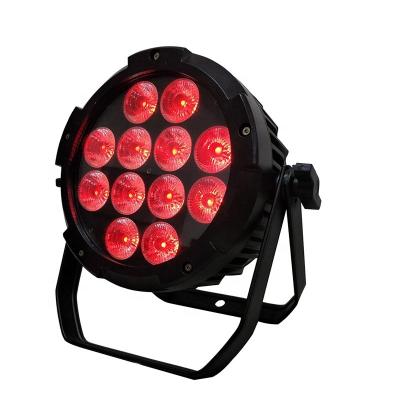 China Stage disco wedding wash 12 bulbs rgbwa 5in1 15 watt wireless dmx battery operated up lighting par 12x15w led with remote for sale