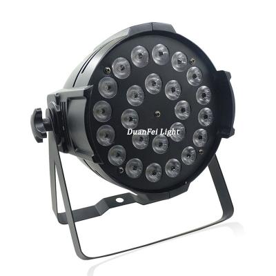 China 24X15W Stage Led Par RGBWA 5IN1 DJ Light Projector DMX Music Activate Disco Show Stage Par Led for sale