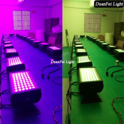 China 54x3w RGB 3in1 Stage Led Flood Light Outdoor Wash Led Spot Light Waterproof Led City Color for sale