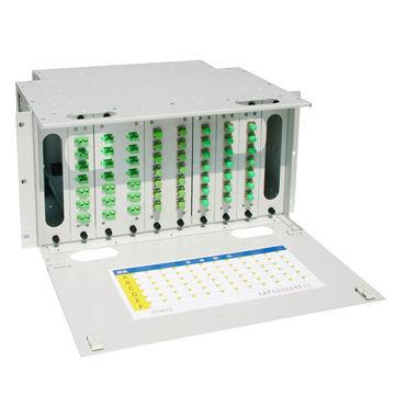 China Self Locking 24 Core Fiber Optic Distribution Frame , Optical Fiber Patch Panel for sale