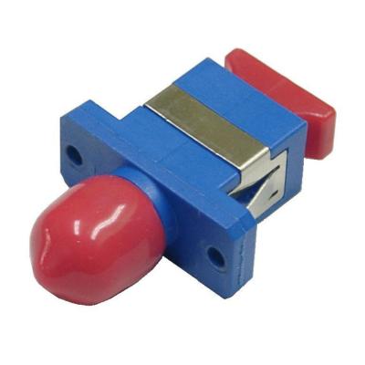 China Hybrid FC / SC / LC Fiber Optic Adapter Single Mode Pc Material For CATV System for sale