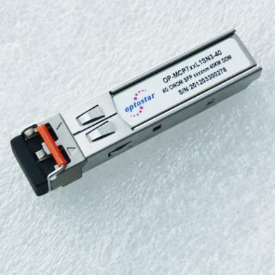 Chine émetteur-récepteur optique de la fibre 4G, module optique bidirectionnel 40km 1490nm de SFP à vendre