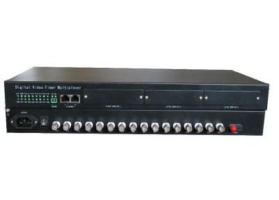 China OPTOSTAR 16 Channel Video Multiplexer With Audio Voice Contact Closure for sale