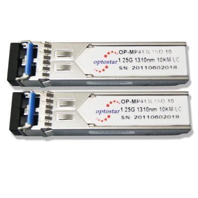 China Faser Optik-SFP-Transceiver-Modul 1.25G 1310nm 10KM/20km LC Inspektion mit DDM zu verkaufen