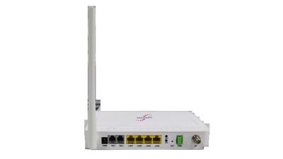 China Two POTS Port CATV 802.11 N/B/G Wi - Fi GPON HGU ONU OP-C0421W for sale