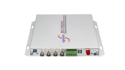 China Single Mode / Multi Mode Fiber Optic Multiplexer 4 * Video Multiplexer (OP-VM-4V) for sale