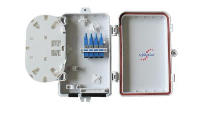 China IP55 standard Fiber Optic Distribution Frame 2 cables 4 fibers wall mounted OTB for sale