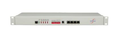 China ethernet aan 4 E1protocol-de Optische Multiplextelegraaf van de convertorvezel, omgekeerde richting het simultaan overseinen technologie Te koop