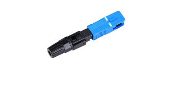 China FTTH Fiber Optic Tools SC fast connector for 2×3mm bow type drop cable for sale