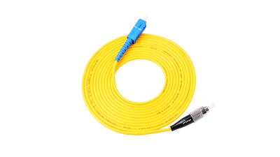 China Lightweight ST Fiber Optic Patch Cables High Return Loss Jumper Duplex Patch Cord for sale