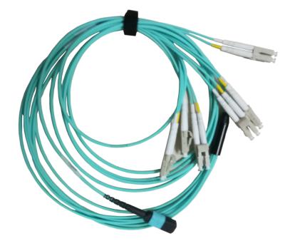 Cina Cavo a fibre ottiche di OPTOSTAR con il centro LC MPO del cavo a fibre ottiche 24 di MPO in vendita