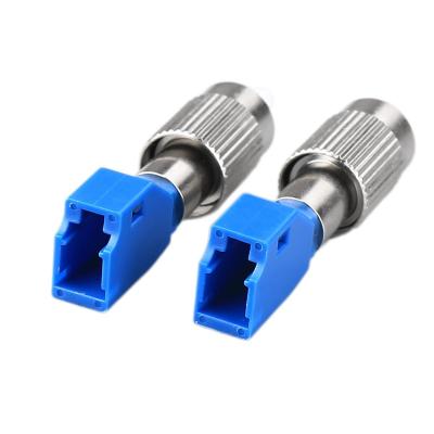 China OPTOSTAR LC Female to FC Male Fiber Optic Adapter 9/125 Male to Female Hybrid Adapter for sale