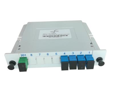 China 1x2 1x4 1x8 1x16 1X32 1X64 Plc Splitter 900um Steel Tube Type Fiber Optic Fbt Copuler Splitter for sale