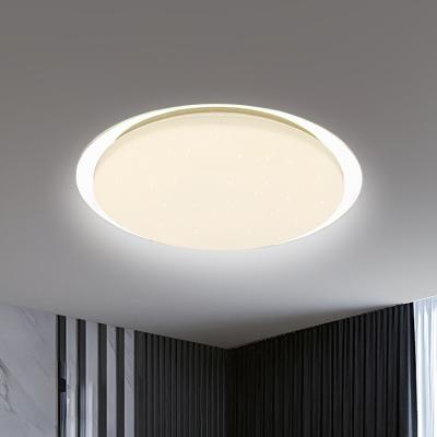 China Contemporary RGB LED Ceiling Light Nordic IR Remote Control Ceiling Lights Led In Ceiling Lamp for sale