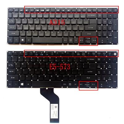 China Original Numpad Factory Customization USA Notebook Keyboards for Acer A315 A315-21 A315-31 A315-33 A315-53G A315-41 A315-51 for sale