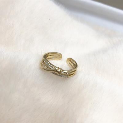 China FASHIONABLE New Design Multilayer Rings For Women Rings Adjustable Jewelry for sale