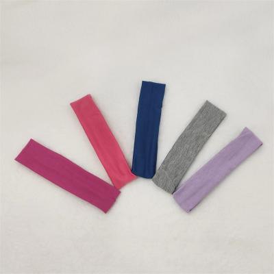 China Fashion Sports Headband Comfortable Yoga Head Wear Anti-sweat Running Bandage for sale