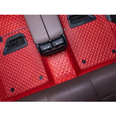 China Hot Sale Wholesale Good Quality Non Slip Luxury Industrial Rubber Car Floor Mat Universal Customizable for sale