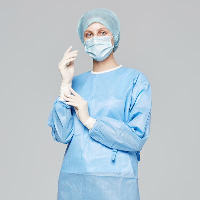 China Nonwoven Protective Level 4, Medical Care Hospital Surgical Gown Sterile Surgical Disposable Gown for sale