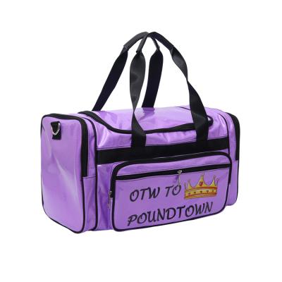 China 2021 Latest Sequin Water Resistant Travel Bag Overnight Travel Luggage Bags Lady Gym Men Overnight Travel Handbag for sale