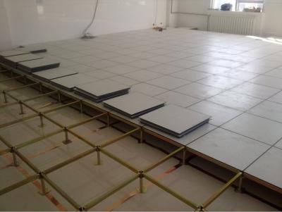 China HPL Raised Access Floor for Up-scale Buildings with Uniform Load 33000N for sale