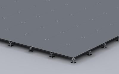 Chine Cimentez le plancher augmenté par plancher augmenté par bureautique infilled d'acier pour l'immeuble de bureaux 600mm à vendre