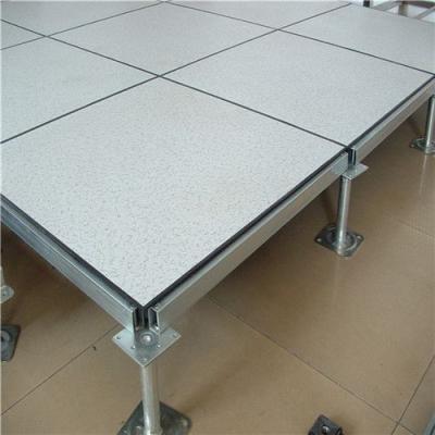 China Thicker steel Raised Access Floor Cement infill / Anti Static PVC Flooring for sale