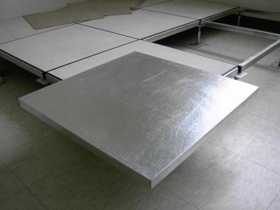 China Six sides steel encased  network raised floor resisting static for service engine room for sale