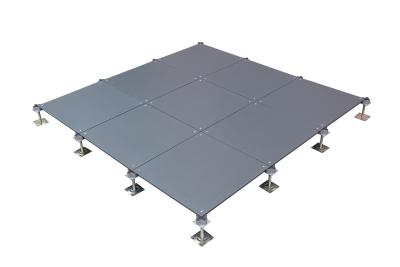 China OA Fireproof Steel Raised Computer Room Floors With ST14 stretched plate bottom for sale