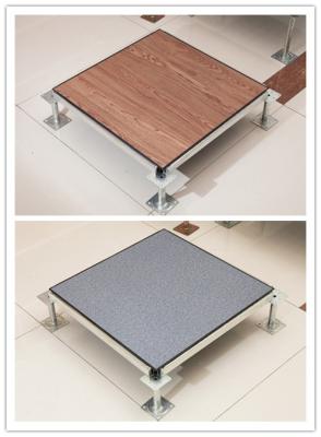 China PVC Anti Static Raised Floor / Raised Flooring For Server Room for sale