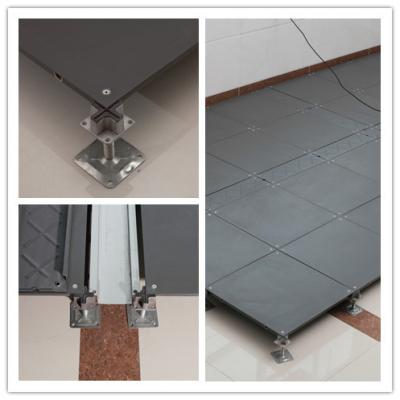 China 500mm Trunking Raised Floor System Adjusted Height 35 ~ 150mm for sale