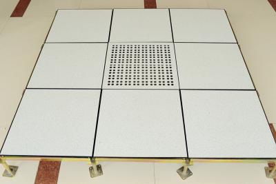 China Ventilation anti static perforated Raised Access Floor For banking building for sale