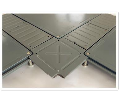 China OA Intelligent Trunking Raised Floor Corrosion Prevention Floor 500 * 500 * 25mm for sale