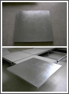 China High bearing capacity raised access floor six - sides encased , Raised Metal Floor for sale