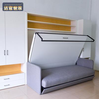 China Custom Wall Mounted Bed Hidden Bed Office Bed Folding Wall Foldable for sale