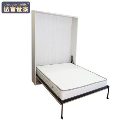 China Balcony Style Solid Wood Bed Foldable Bed New North European Invisible Design for sale