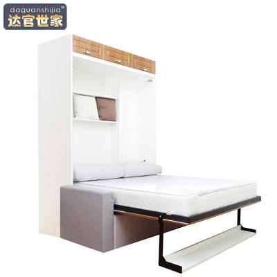 China New Product Modern Transformable Bedroom Space Saving Furniture Foldable Folding Wall Beds Vertical Murphy Bed for sale