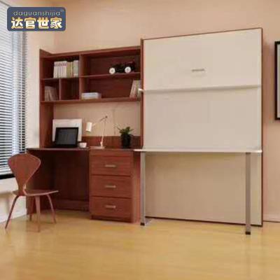 China Foldable Modern Multifunctional Vertical Folding Hidden Wall Bed Murphy Bed for sale