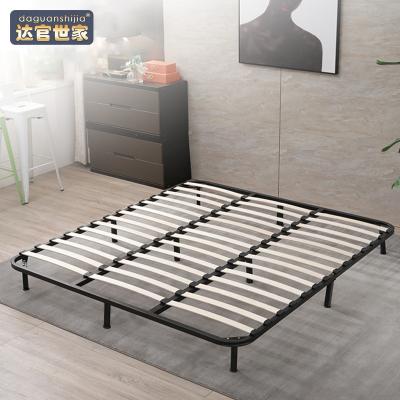 China Foldable factory produces ordinary disassembly row frame steel pipe plank bed bunk dragon frame bedstead accessories for sale