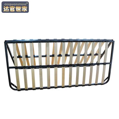 China Foldable Match All Decor Quiet Queen King Sizes Upholstered Platform Bed Frame With All Parts Packed In A Box Packing Design for sale